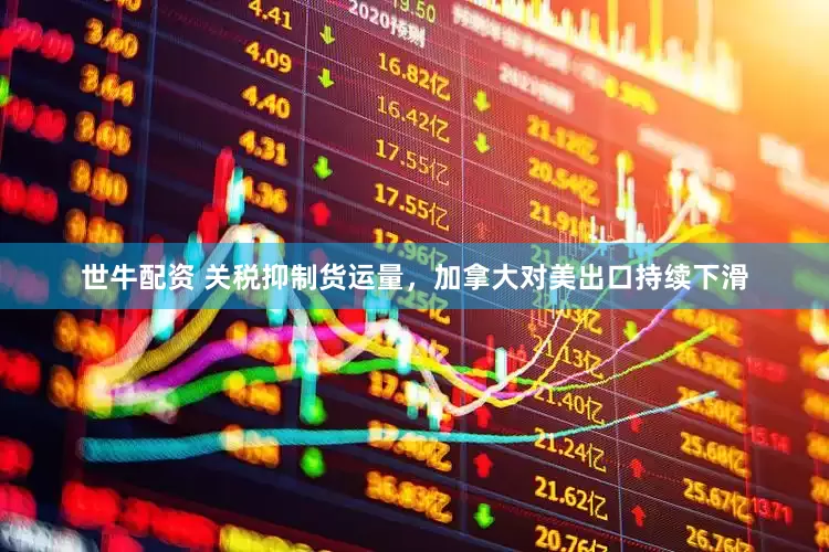 世牛配资 关税抑制货运量，加拿大对美出口持续下滑